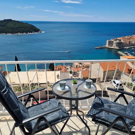 Panoramic Sea And Old Town View Dubrovnik Apartamento Exterior foto