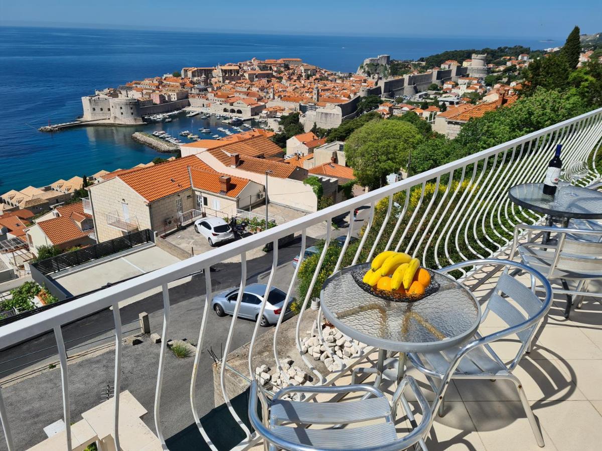 Panoramic Sea And Old Town View Dubrovnik Apartamento Exterior foto