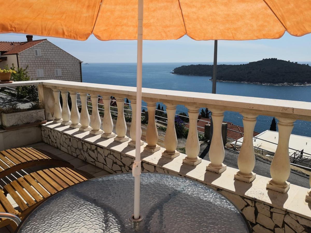 Panoramic Sea And Old Town View Dubrovnik Apartamento Exterior foto