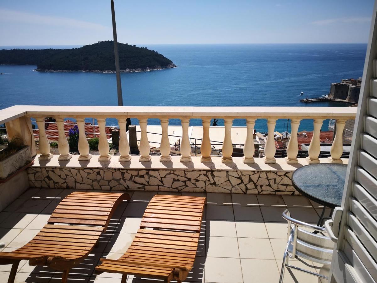 Panoramic Sea And Old Town View Dubrovnik Apartamento Exterior foto