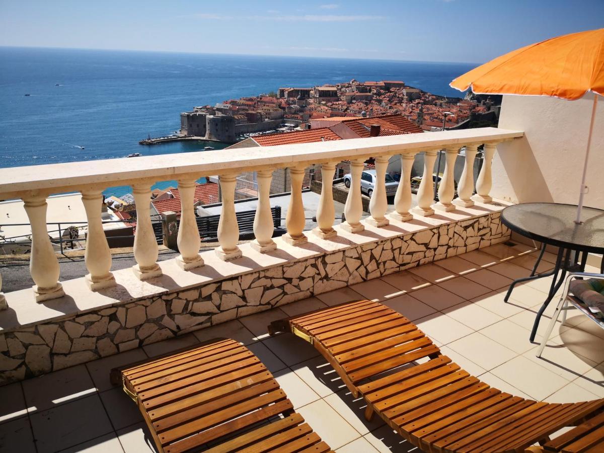 Panoramic Sea And Old Town View Dubrovnik Apartamento Exterior foto