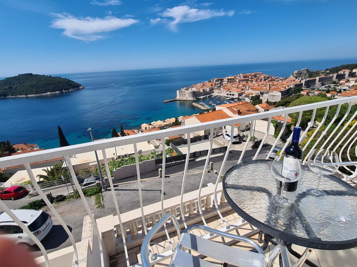 Panoramic Sea And Old Town View Dubrovnik Apartamento Exterior foto