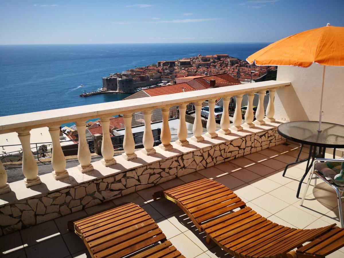 Panoramic Sea And Old Town View Dubrovnik Apartamento Exterior foto